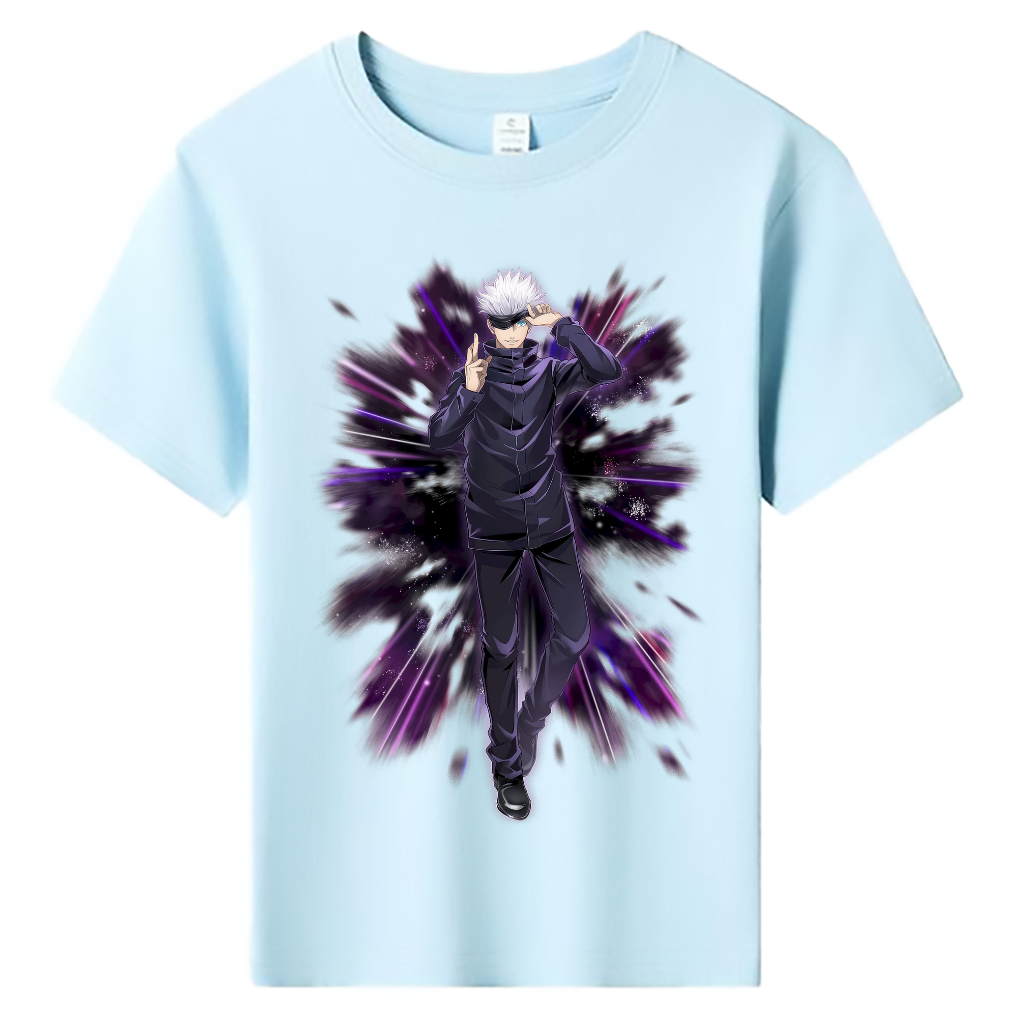 （画像用） 呪術廻戦 Jujutsu Kaisen 綿100％キッズTシャツ（フロントプリント）